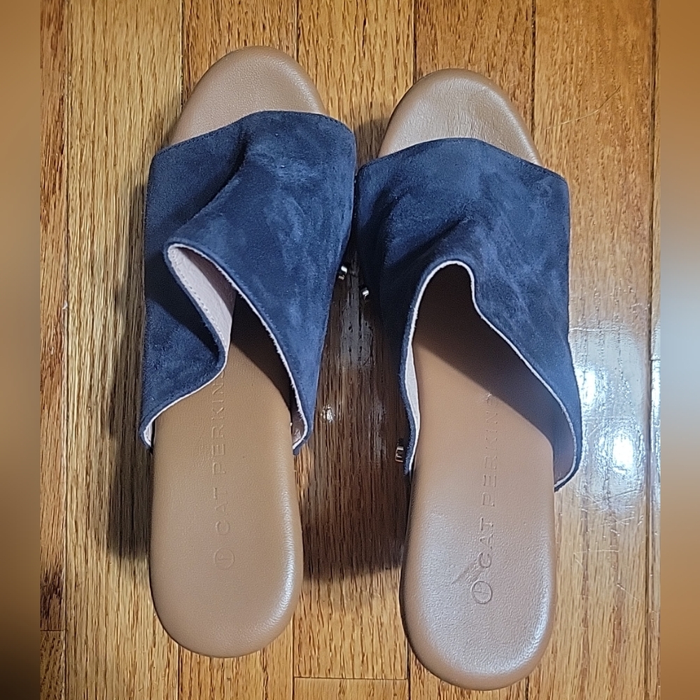 Cat Perkins Wedge Sandals Size 6